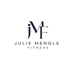 J M Initial Monogram Logo design