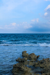 Rocky shore, Mexico, Cancun