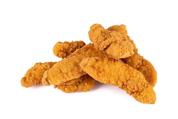 Chicken tenders. Fried chicken breast strips 