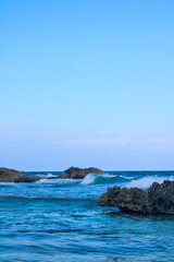 Rocky shore, Mexico, Cancun