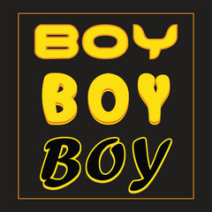 Trendy T-shirt design template for kids and fashion brands.
