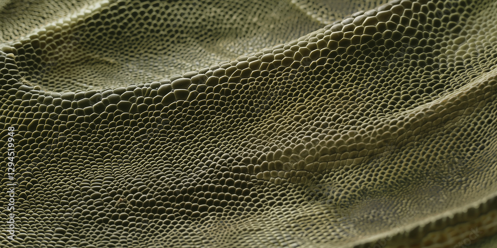 Poster Close up of chameleon skin showcasing scaly texture and intricate patterns