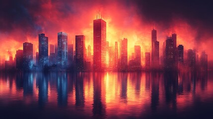 Fototapeta premium High tech abstract building design high resolution hd image