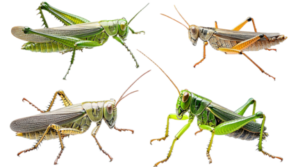 Insect behavior analysis grasshoppers and crickets natural habitat macro photography close-up biodiversity study