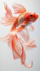 Fototapeta premium comme un poisson dans l'eau du bocal 