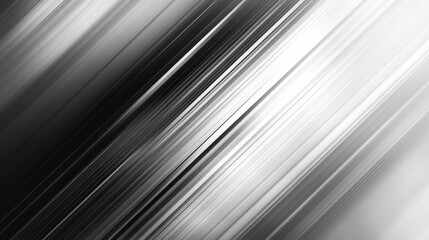 Fototapeta premium Abstract grayscale diagonal lines