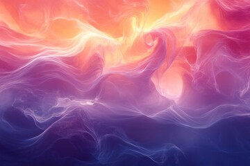 Obraz premium Colorful abstract background resembling flowing silk fabric