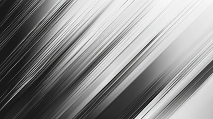 Fototapeta premium Dynamic grayscale lines, abstract art.
