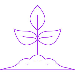 Botany icon single vector illustration