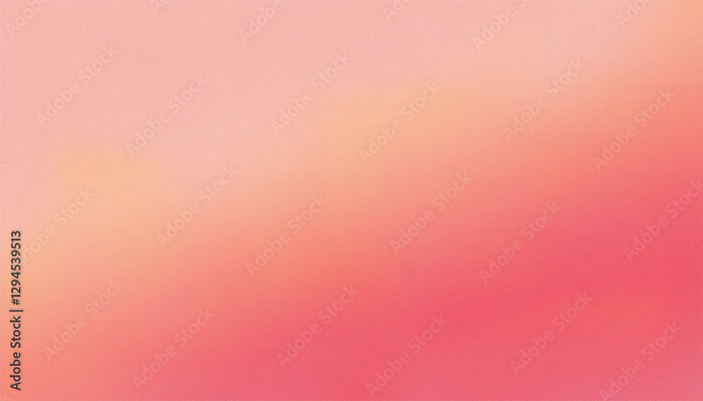 Wall mural pink peach color gradient noise grain texture blur abstract vertical background banner