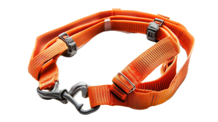 Dog training gear adjustable orange leash outdoor training sessions pet equipment
