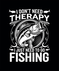 Fishing T-shirt Design