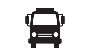 bus isolated on white background