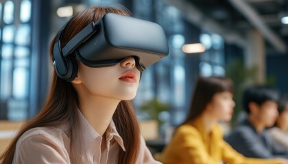 Explore the future of work with virtual reality collaboration Our immersive 3D digital workspace brings international professionals together for productive and engaging team meetings Experience