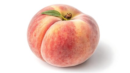 red apple isolated on white