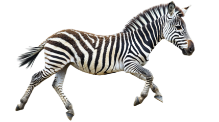 Zebra galloping in motion animal kingdom wildlife photography dynamic perspective vibrant nature