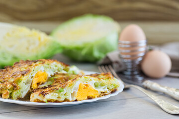 Homemade Cabbage Pie with Tender Filling