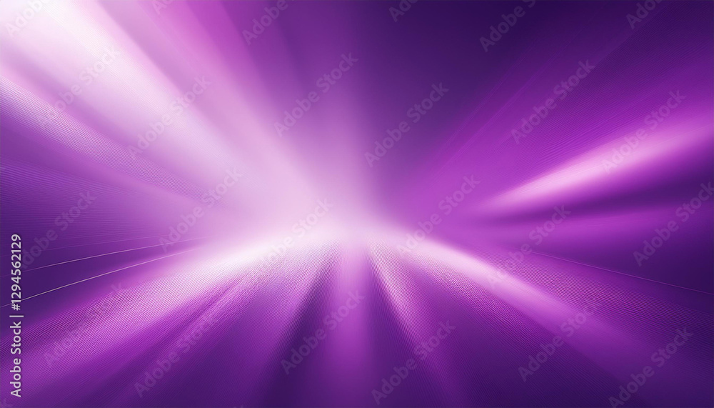 Sticker abstract purple blurred background with a gradient light rays and shadows