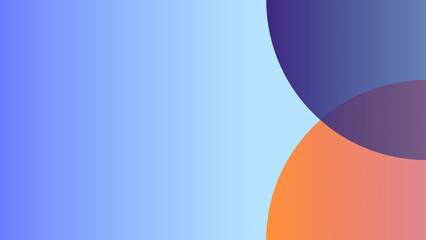 blue abstract background with bubbles/circular objects