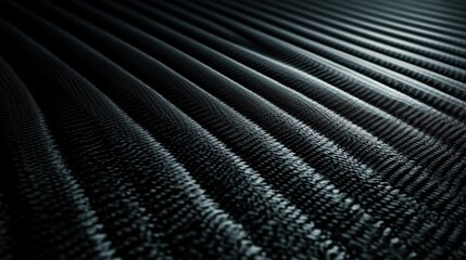 Dark, textured surface with parallel lines.