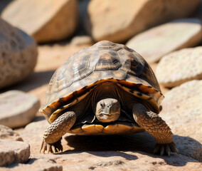 Obraz premium tortuga, ia, realismo, animal