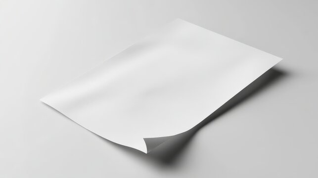 Flyer Or Letterhead Mockup A4