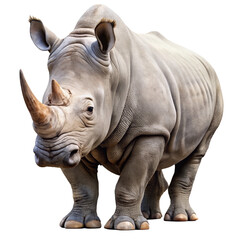 Fototapeta premium rhinoceros photo png, transparent background