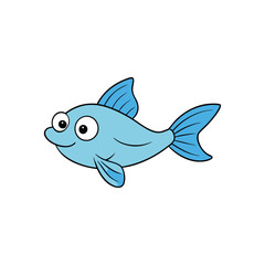 Guppie vector illustration 