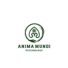Jungian psychotherapy Medical & Pharmaceutical mystical element logo design