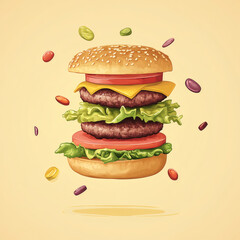 fast food vector