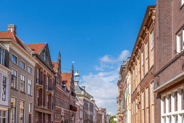 Fototapeta premium Traditional facades in the down town of Groningen, Netherlands