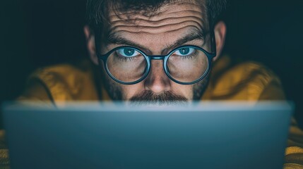 Digital investigation techniques for it forensics cybersecurity lab image analysis dark environment close-up view