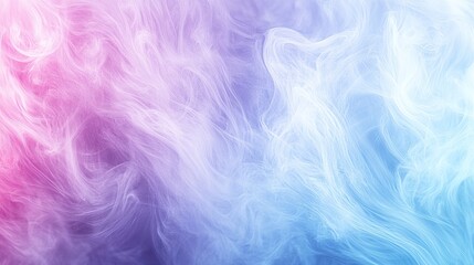 Fototapeta premium Abstract Smoke, Pastel Hues, Studio Shot
