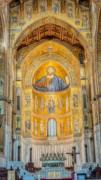 Monreale Cathedral, Sicily, Italy