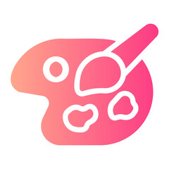 Paint Palette gradient icon
