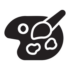 Paint Palette glyph icon