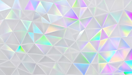 Holographic rainbow foil iridescent texture abstract hologram background
