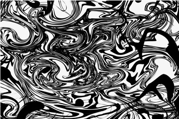 black and white marbled liquid canva