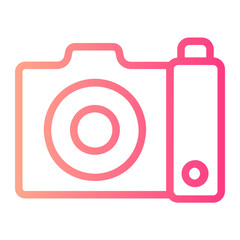 camera gradient icon