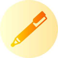 marker gradient icon