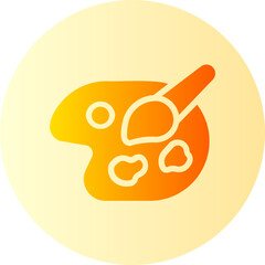 Paint Palette gradient icon