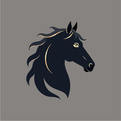 horse head logo
