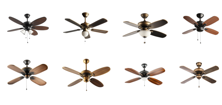 Vintage  Ceiling Fan set 