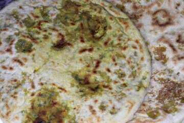 Fresh Moroccan Stuffed Bread, Aghroum Ntadount, Amazigh Bread