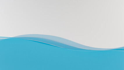 Illustration of a modern and elegant wave design. The gentle curves and soft colors evoke a feeling of tranquility, making it perfect for projects that aim to promote a sense of calm and relaxation.