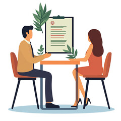 Collaboration between diverse professionals during a business meeting. Generative AI