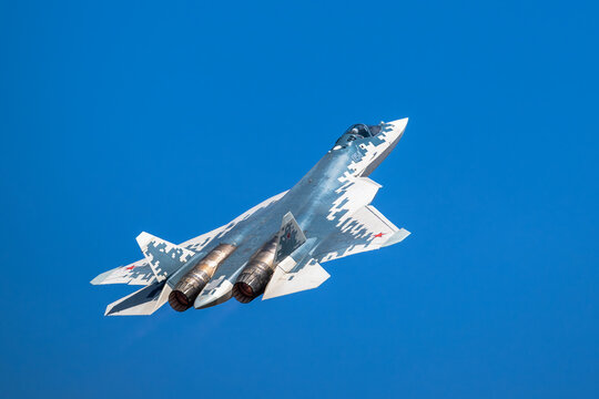 Sukhoi Su-57 (NATO reporting name: "Felon") 