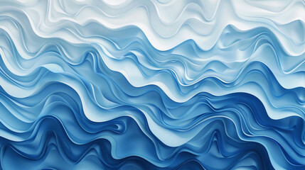 Minimalist Gradient Background with Smooth Blue and White Transition