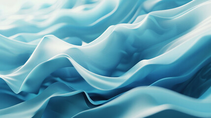 Obraz premium Minimalist Gradient Background with Smooth Blue and White Transition