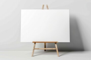 Creative art workshop studio visual artwork minimalistic space frontal view inspiration hub
